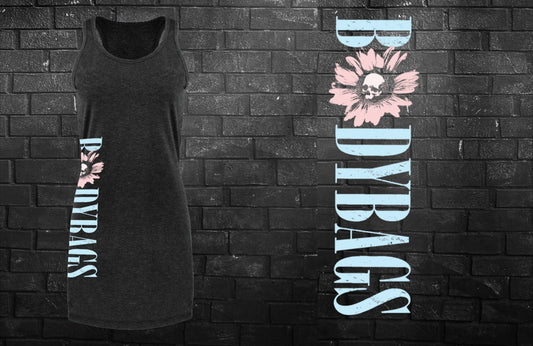 Florida Chilin' Sunflower Tank Top Dress